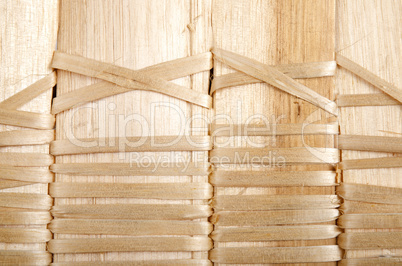 Background of rustic interlaced straw