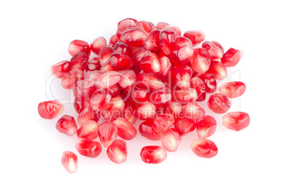 Pomegranate seed pile