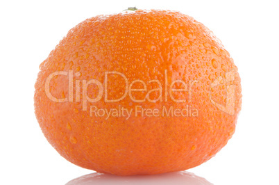 Ripe tangerine or mandarin