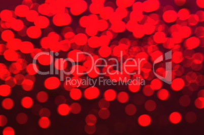 Defocused abstract red background