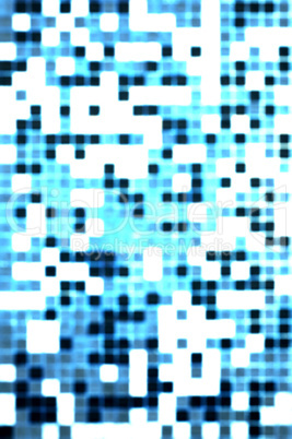 Blue square pattern