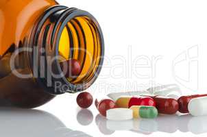 Pills from bottle