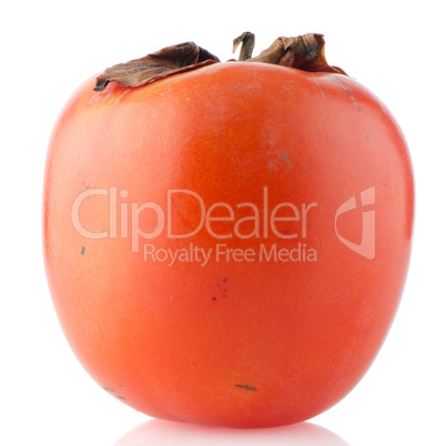 Orange ripe persimmon