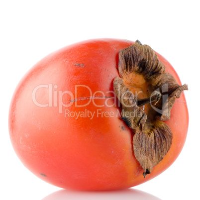 Orange ripe persimmon