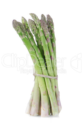 Fresh green asparagus