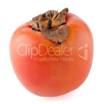 Orange ripe persimmon