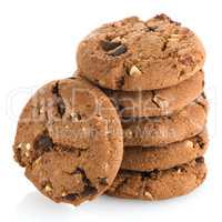 Homemade chocolate cookies