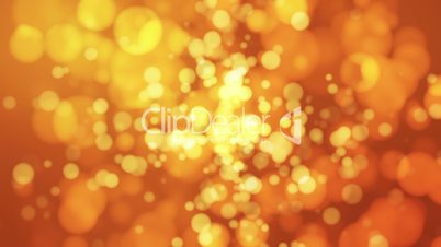 Broadcast Light Bokeh, Golden Orange, Events, Loopable, HD
