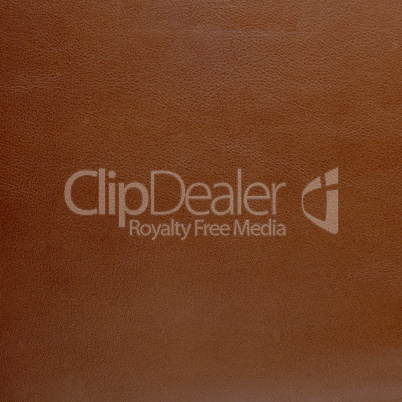 Brown leather texture closeup