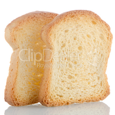 Golden brown toast