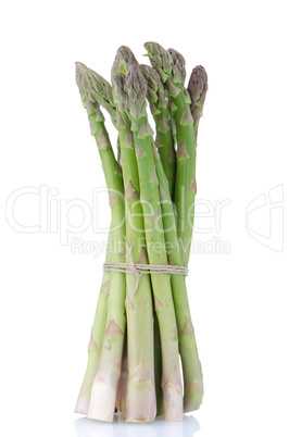 Fresh green asparagus