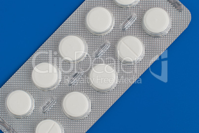 Pack of white pills