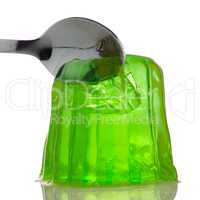 Green gelatin