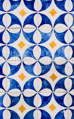 Portuguese glazed tiles.