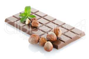 Chocolate Bar with hazelnuts