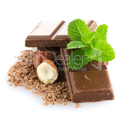 Chocolate Bar with hazelnuts