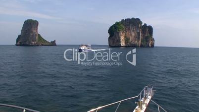 The picturesque Islands of the Andaman sea, near Thailand