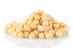 Pile of chickpeas