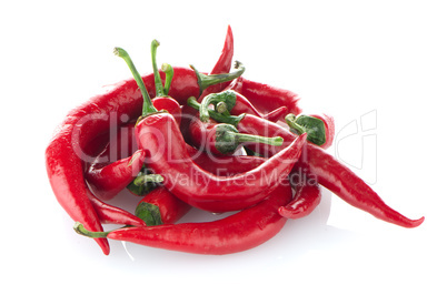 Red hot peppers