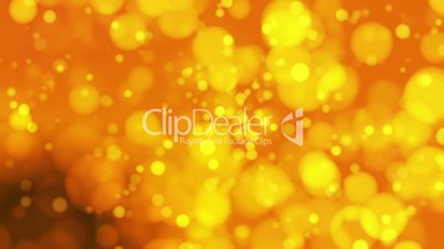 Broadcast Light Bokeh, Golden Orange, Events, Loopable, HD