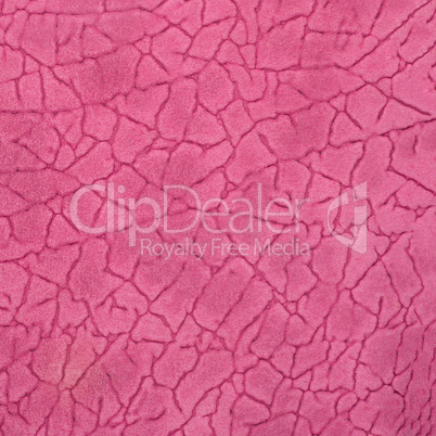 Pink leather texture closeup