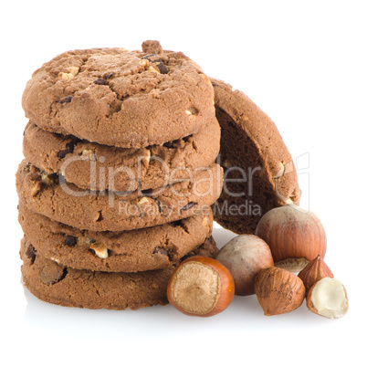 Homemade chocolate cookies