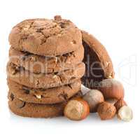 Homemade chocolate cookies