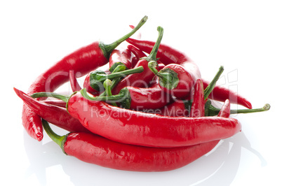 Red hot peppers