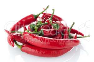 Red hot peppers