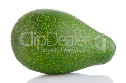 Avocado isolated on white