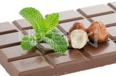 Chocolate Bar with hazelnuts