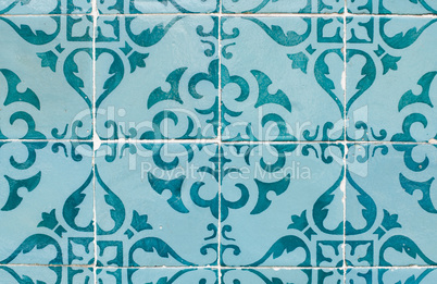 Ornamental old tiles