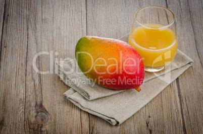 Fresh mango juice