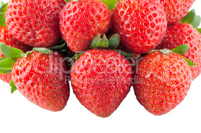 Appetizing strawberries