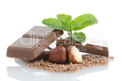 Chocolate Bar with hazelnuts