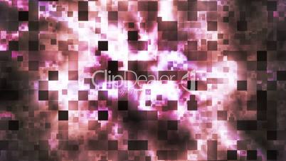 Twinkling Abstract Hi-Tech Fire Patterns, Brown Magenta, Abstract, Loopable, HD