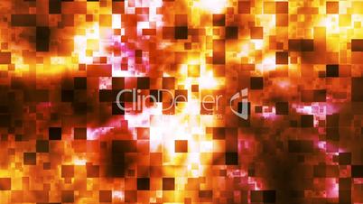 Twinkling Abstract Hi-Tech Fire Patterns, Orange Golden, Abstract, Loopable, HD