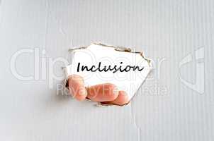 Inclusion text concept