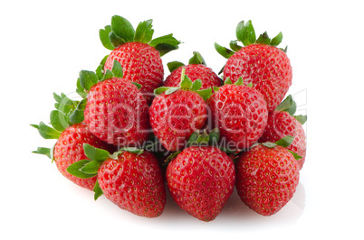 Appetizing strawberries