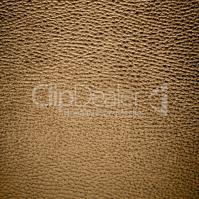 Golden color leather