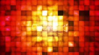 Broadcast Abstract Hi-Tech Smoke Tile Patterns, Red Yellow, Abstract, Loopable, HD