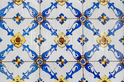 Old ceramic tiles