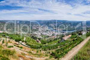 Panoramic view over River Douro