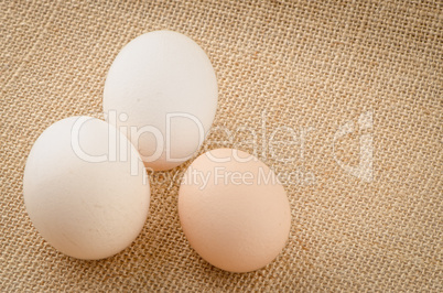 Three eggs