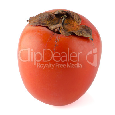 Orange ripe persimmon