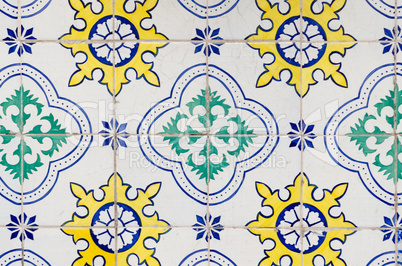 Old ceramic tiles