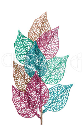 Decorative leaves