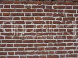 Red brick wall background