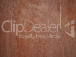 Brown rusted steel background