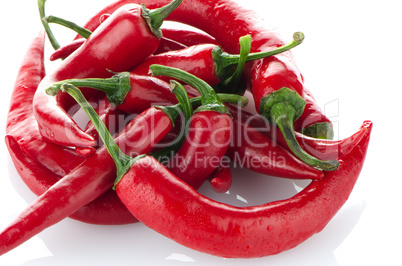 Red hot peppers